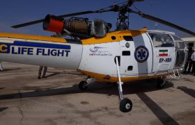 اعزام هوایی جوان زرین دشتی به داراب