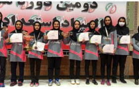 کسب مقام سومی تیم تنیس روی میز داراب در لیگ برتر نوجوانان و جوانان دختر باشگاههای کشور