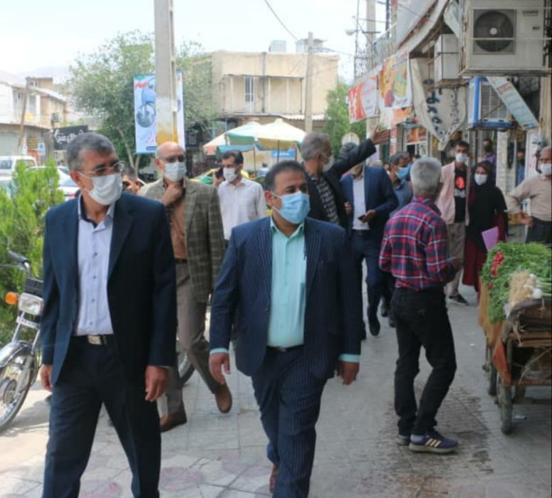 فرماندار ویژه داراب در بازدید از سطح شهر داراب: قدردان مردم فهیم شهرستان خصوصا کسبه و بازاریان هستیم