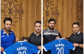 عقد قرارداد دو مربی و چهار فوتسالیست دارابی با تیم فوتسال لیگ دسته یک امید های کشور