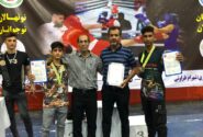 کسب دو عنوان توسط ورزشکاران دارابی در مسابقات کیک لایت کیک بوکسینگ کشور