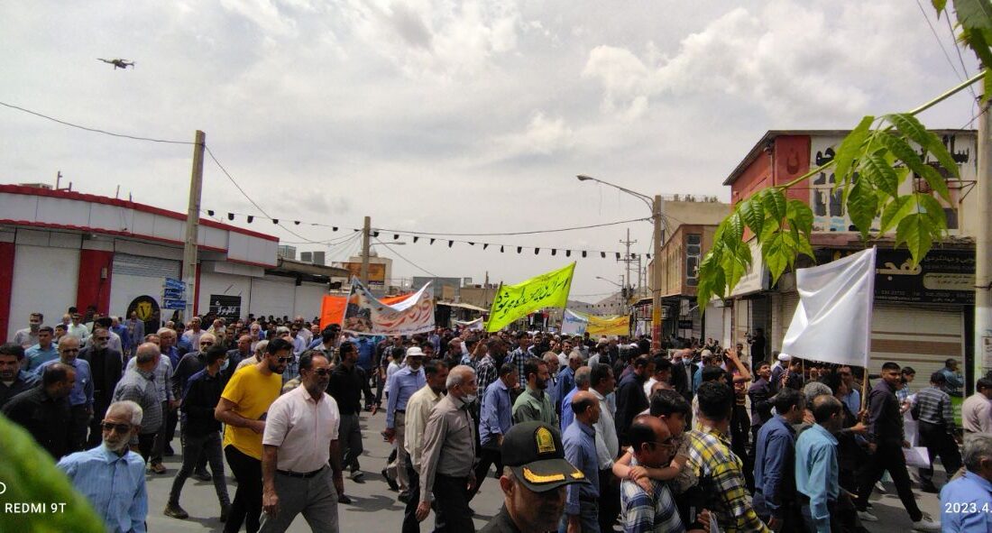 راهپیمایی روز قدس در داراب
