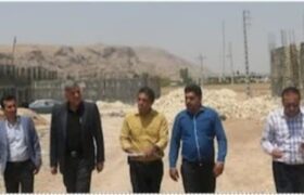 بازدید فرماندار ویژه داراب از پروژه‌های نهضت ملی مسکن
