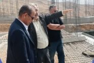 بازدید فرماندار ویژه داراب از پروژه های نهضت ملی مسکن و خط انتقال فیبر نوری