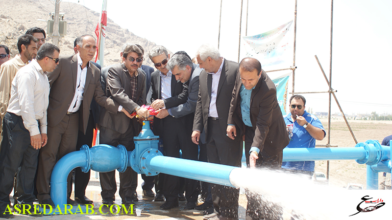 گزارش تصویری افتتاح و کلنگ زنی چند پروژه در  آخرین روز هفته دولت در داراب