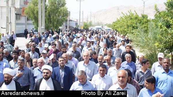 راهپیمایی مردم داراب در اعلام انزجار از آل سعود برگزار شد/ راهپیمایی هایی که بدون تابلو و عنوان برگزار می شود