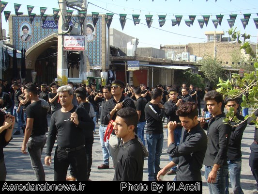 عزاداری مردم داراب در تاسوعای حسینی/گزارش تصویری۲