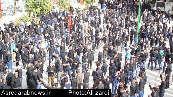 مراسم عزاداری و تجمع هیئات مذهبی داراب به مناسبت  اربعین حسینی  برگزار شد