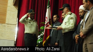 فرمانده جدید منطقه انتظامی داراب معرفی شد/ سردار گودرزی:استان فارس با ۹۹ درصد بالاترین احساس امنیت را در کشور دارد