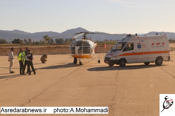 فرماندار داراب: با استقرار یک فروند بالگرد، اورژانس هوایی شهرستان داراب راه اندازی می شود