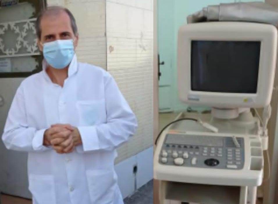 اهدا یک دستگاه “سونوگرافی” با مشارکت پزشک متخصص نیک اندیش