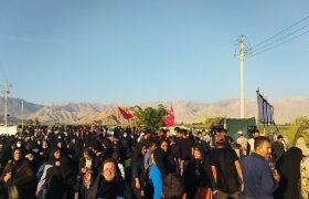 گزارش تصویری/ پیاده روی مردم داراب به مناسبت روز رحلت حضرت رسول اکرم و امام حسن مجتبی(ع)