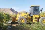 رفع تصرف ۳۵ هکتار از اراضی ملی در بخش فورگ داراب